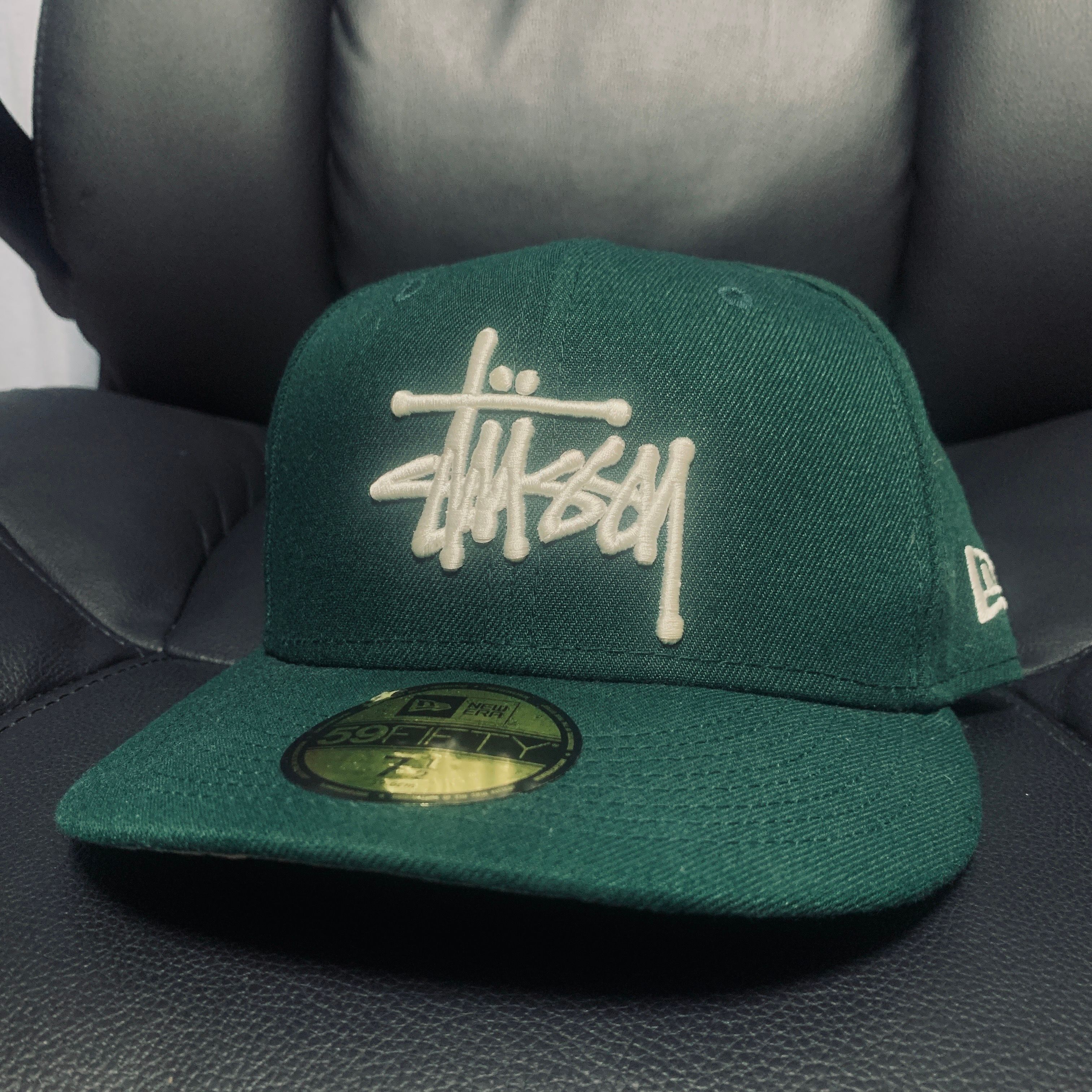 Stussy AUTHENTIC NEW ERA CAP "Hunter Green"