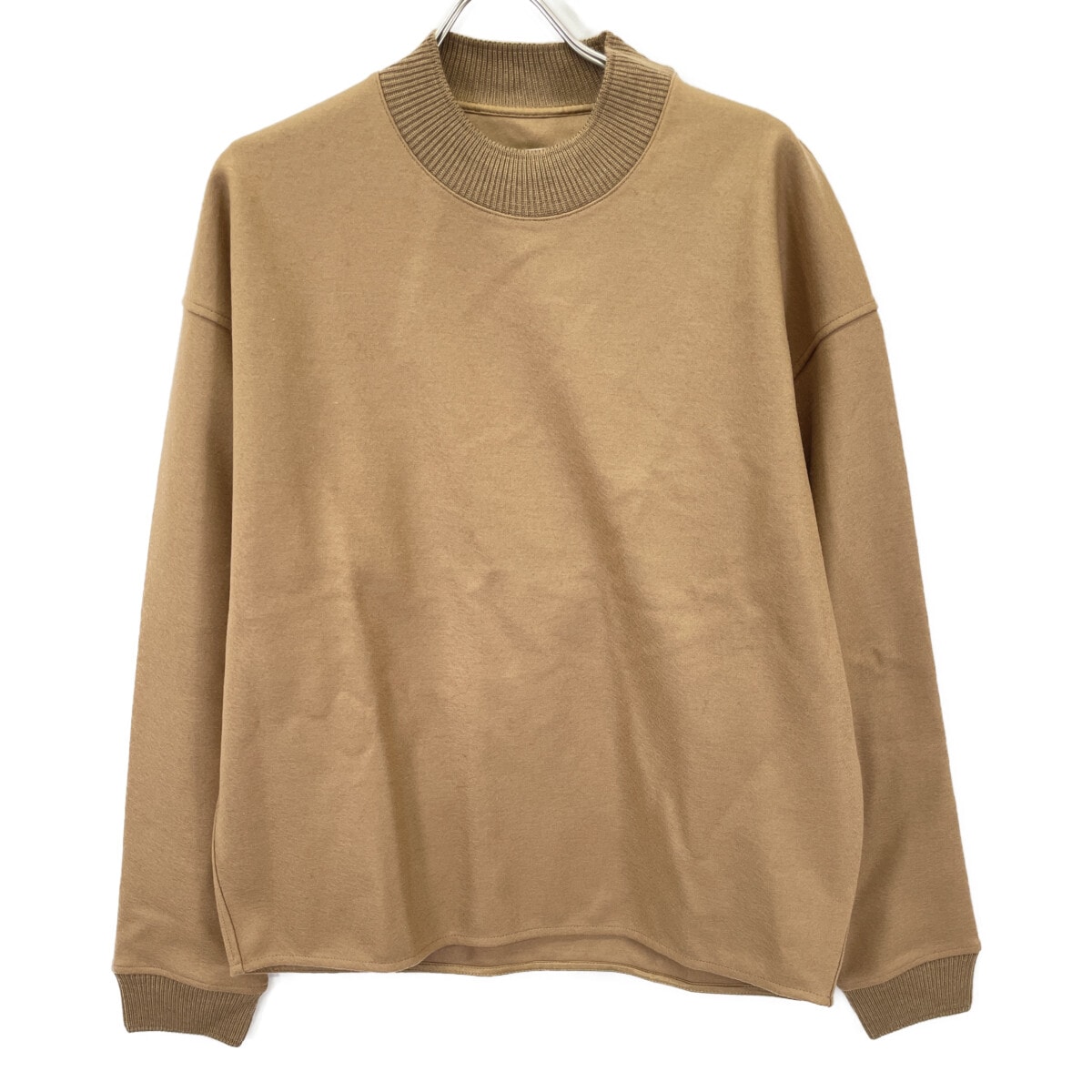 ジルサンダー J22GU0112 ブラウン ウール メルトン スウェット 23AW 44