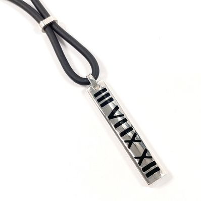 ティファニー ネックレス アトラス バー シルバー