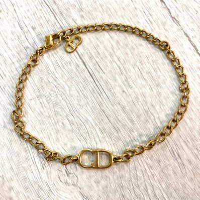 Dior CD Logo Bracelet "Gold"