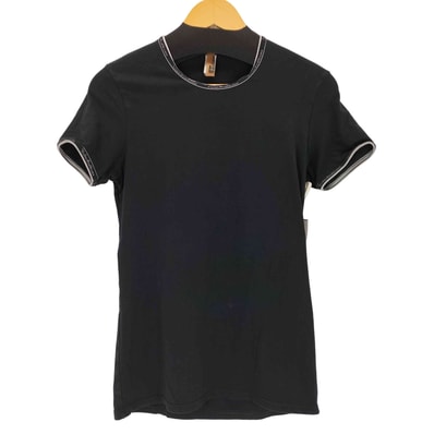 刺繍デザインクルーネックS/S Tシャツ【1141958868287】