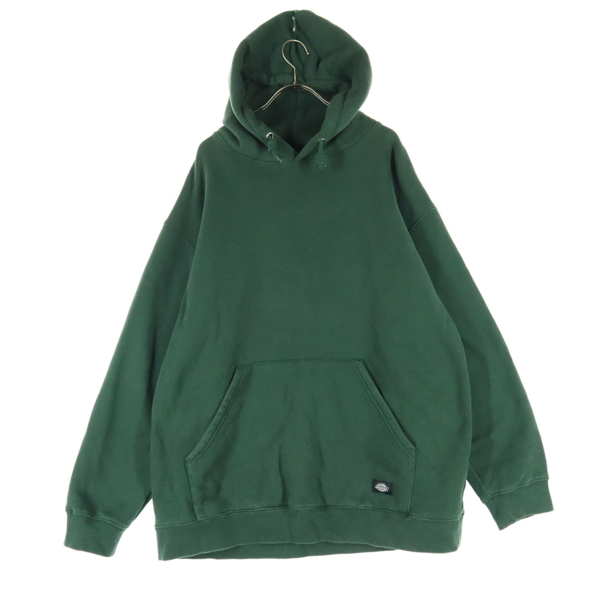 Dickies ディッキーズ 長袖 スウェットパーカー XL グリーン ビッグサイズ