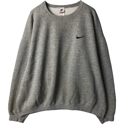 古着 90年代 ナイキ NIKE ワンポイントロゴスウェットシャツ トレーナー USA製 メンズXXL相当 ヴィンテージ/eaa590153