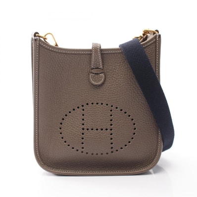 エルメス HERMES エヴリンTPM アマゾン エトゥープ ショルダーバッグ バッグ レザー トリヨンクレマンス エトゥープ Z刻印(2021年製造) レディース グレー系 【中古】