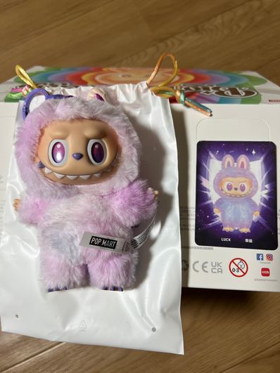 POP MART THE MONSTERS (LABUBU) Big into Energy Series Plush Pendant LUCK