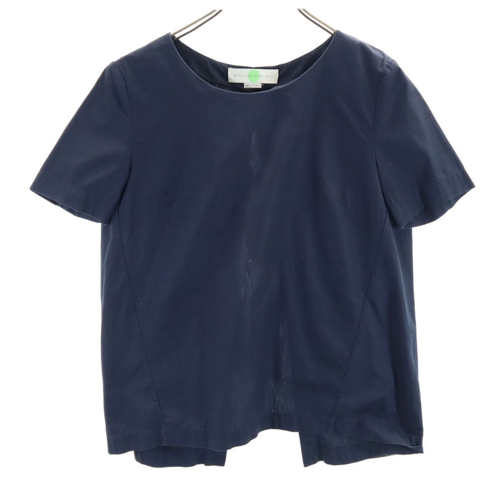STELLA McCARTNEY ステラマッカトニー 半袖 ブラウス 36 ネイビー