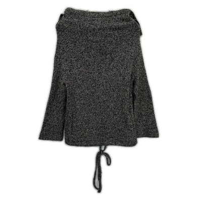 ヨウジヤマモト FP-T77-655 グレー ウール デザインニットプルオーバー 2