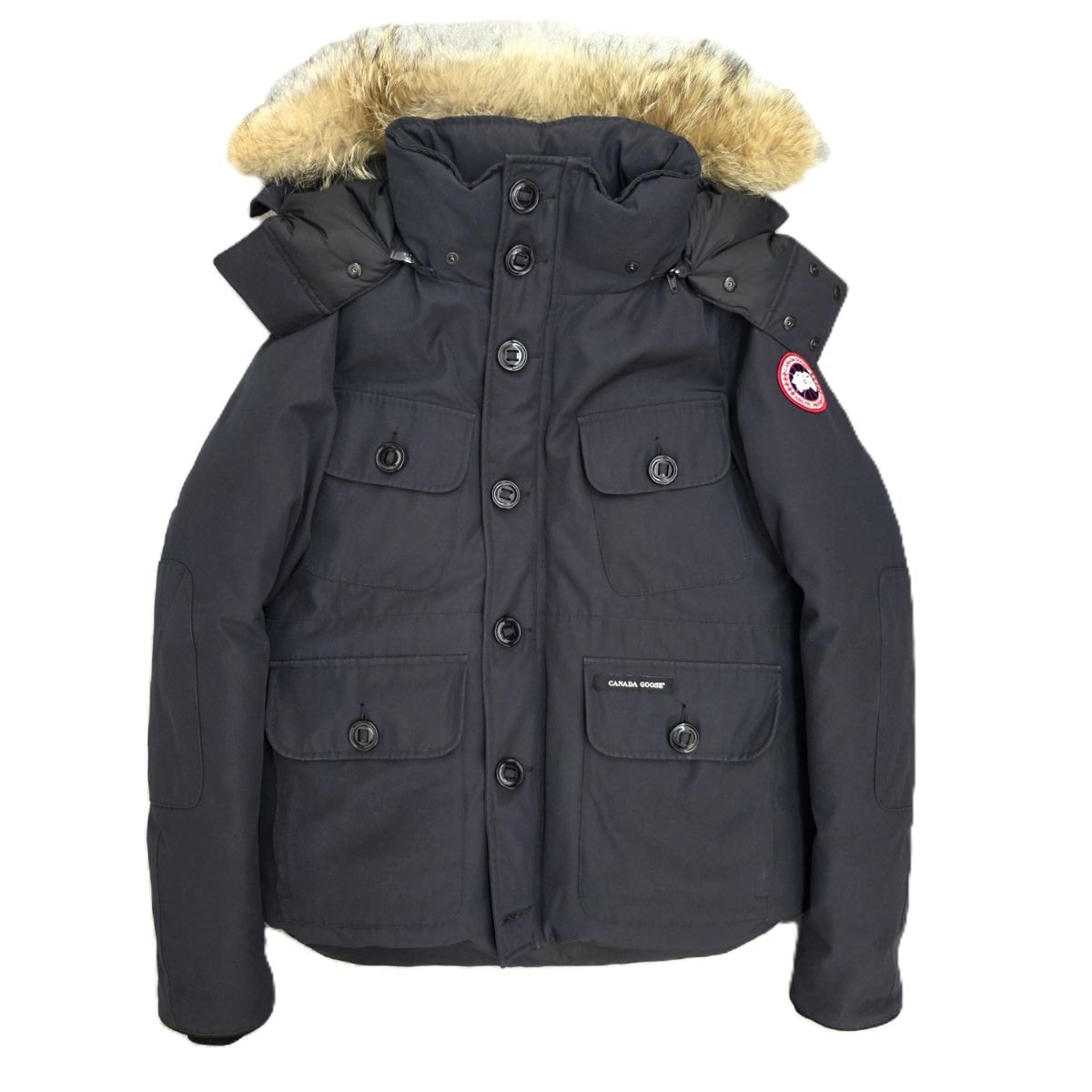 CANADA GOOSE カナダグース RUSSELL PARKA(ラッセルパーカ) ダウンジャケット 2301JM XL ポリエステル ネイビー メンズ【中古】