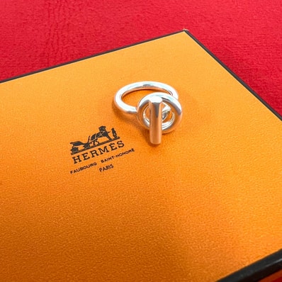 HERMES エルメス エシャペ リング シルバー925 リング・指輪 12号 シルバー
26004