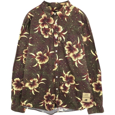古着 ステューシー STUSSY 長袖 コットンシャツ メンズXL相当/eaa677055