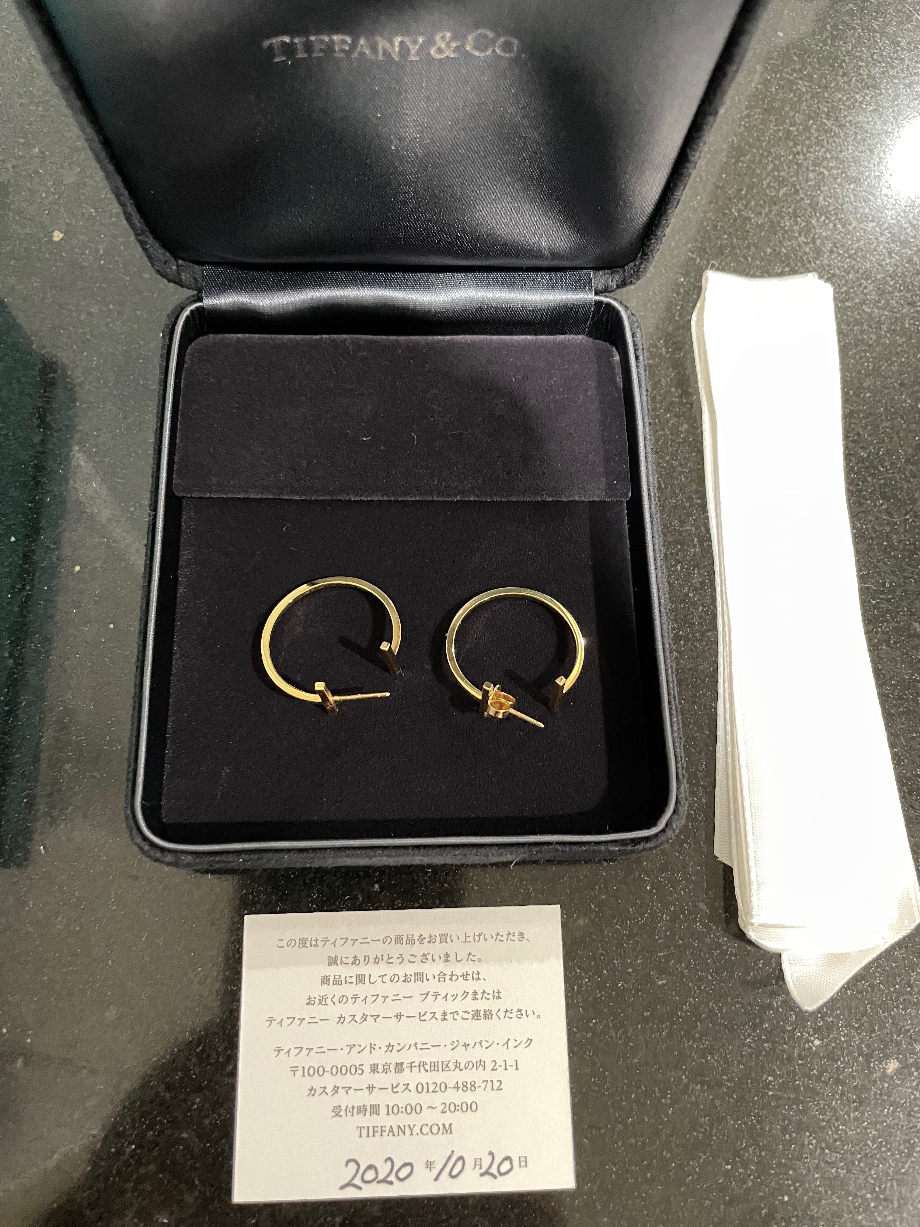 ティファニー フープピアス