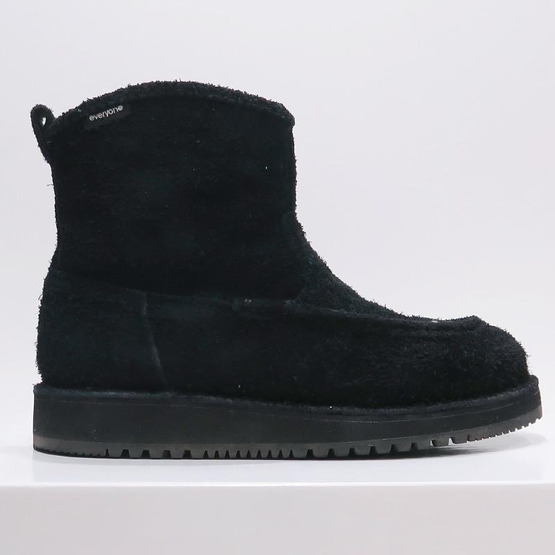 everyone エブリワン x SUICOKE スイコック RUSS SUEDE MOUTON BOOTS スウェード ムートン ブーツ ブラック シューズ サイズ26.0cm(US8)