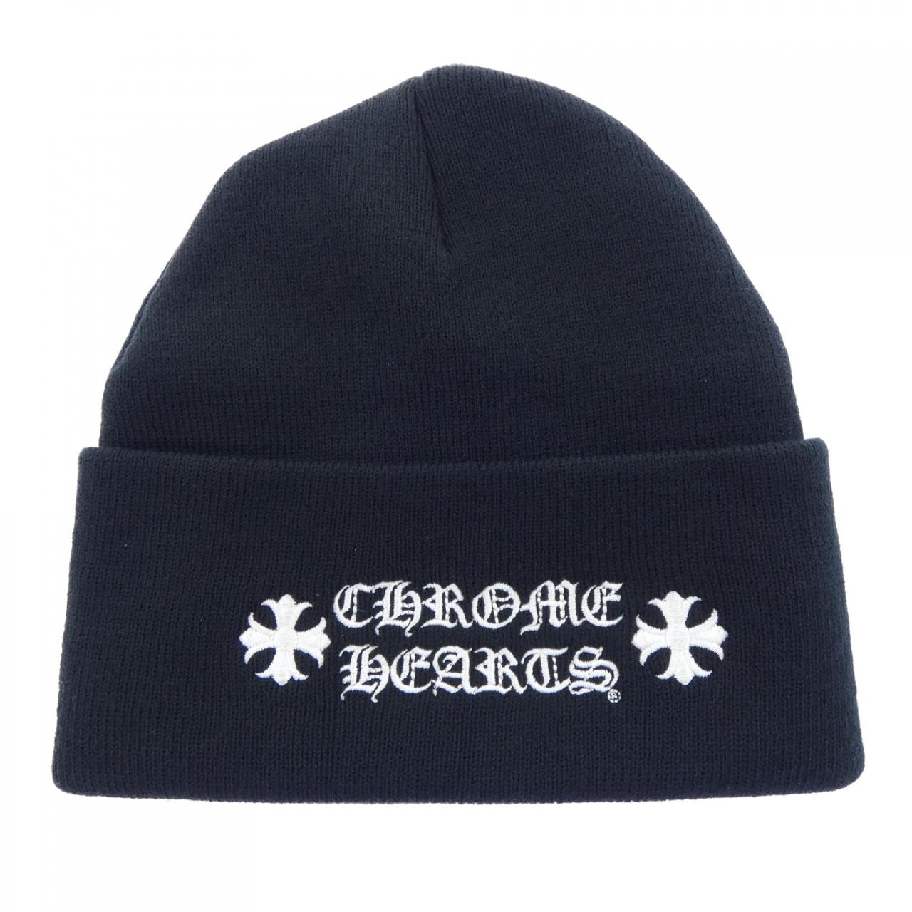 Chrome Hearts Wool Watch Cap Logo Embroidery Beanie "Black"