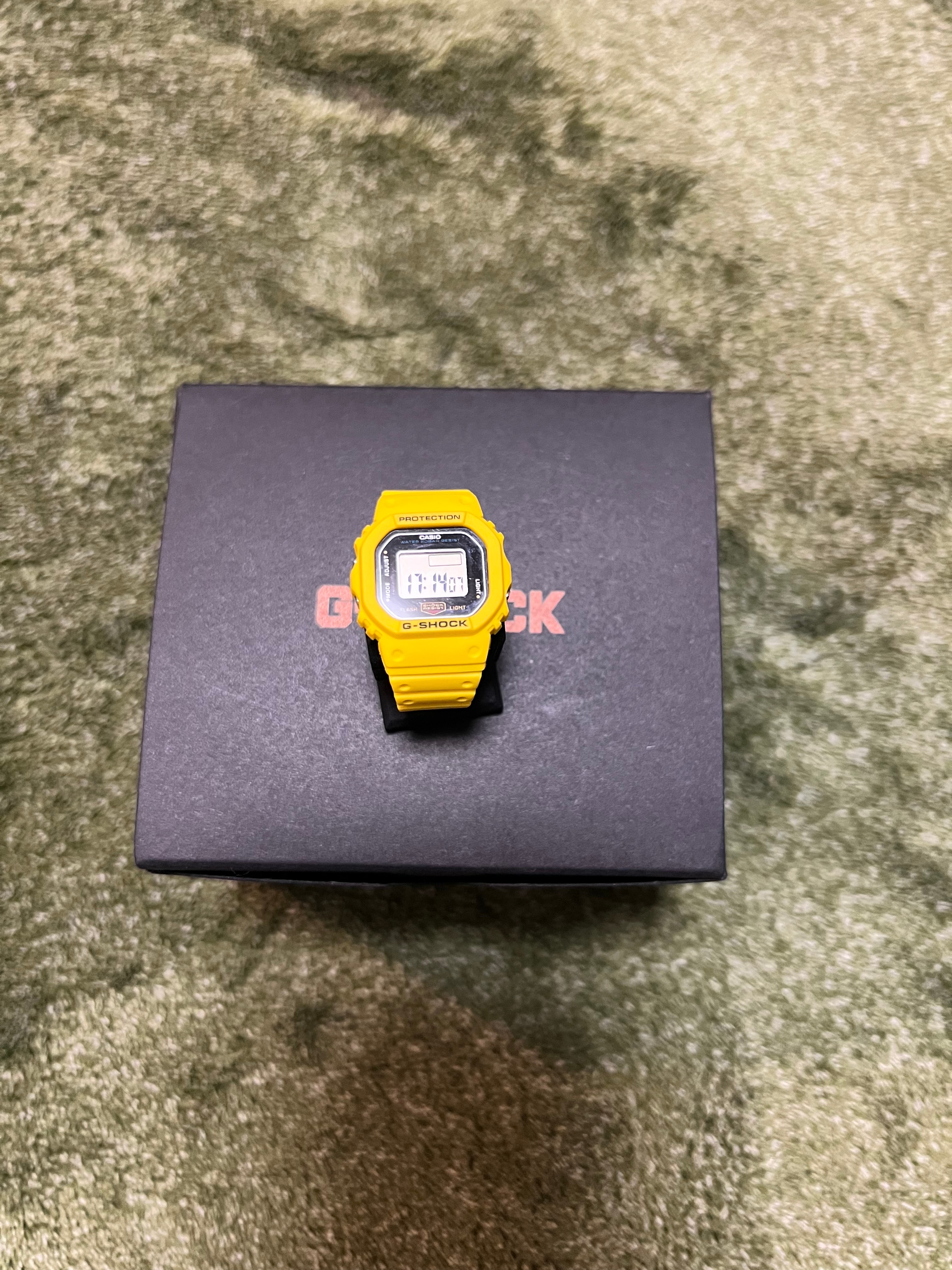 Casio G-Shock Nano 5600 Series DWN-5600-9JR (Ring Watch) "Yellow"