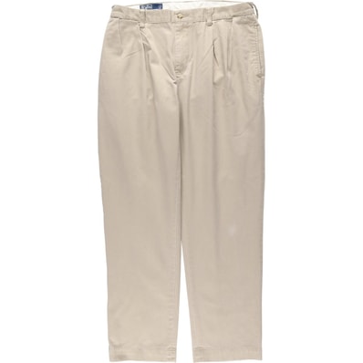 古着 ラルフローレン Ralph Lauren POLO by Ralph Lauren ETHAN PANT ツータック チノパンツ メンズw34相当/eaa642921