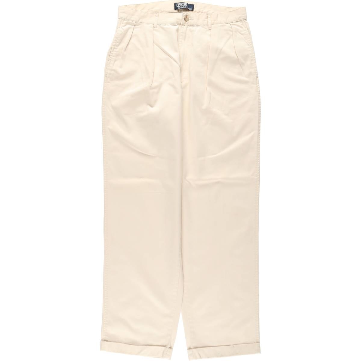 古着 ラルフローレン Ralph Lauren POLO by Ralph Lauren ツータック チノパンツ メンズw31相当/eaa650945