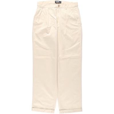 古着 ラルフローレン Ralph Lauren POLO by Ralph Lauren ツータック チノパンツ メンズw31相当/eaa650945