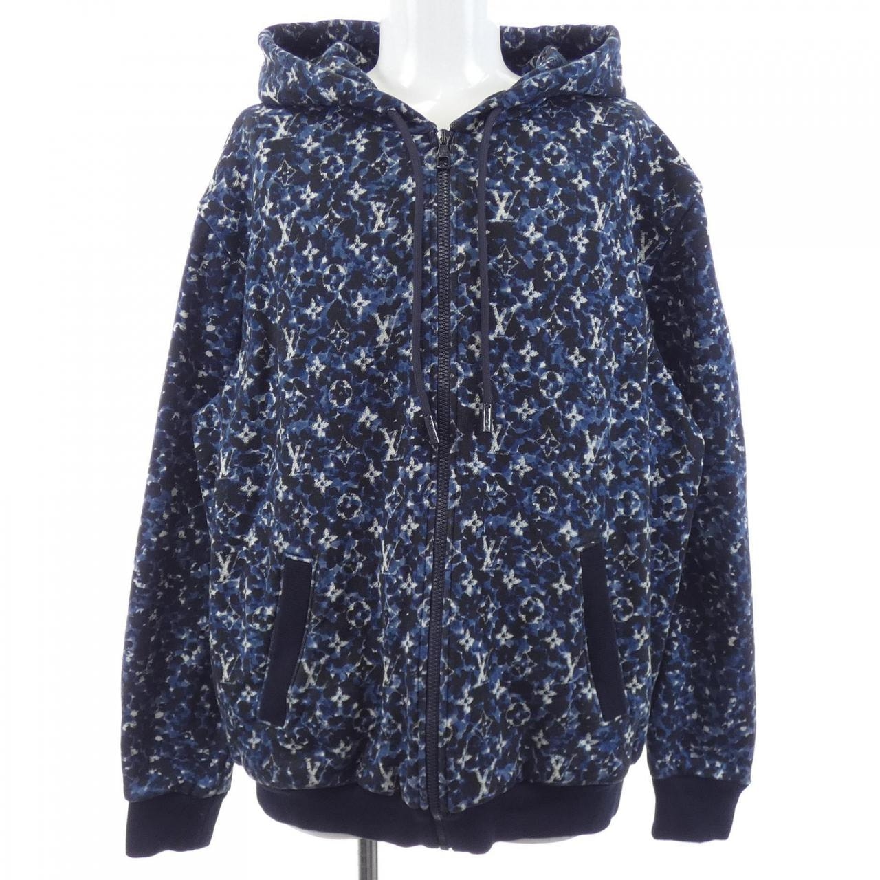 ルイヴィトン LOUIS VUITTON モノグラムジップスルーコットンフーディ HPY33WZA8 パーカー