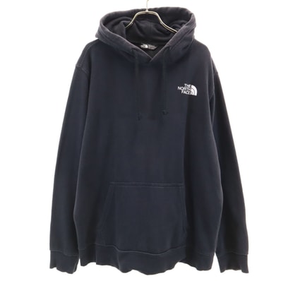 THE NORTH FACE ノースフェイス バックロゴ 長袖 スウェットパーカー L ブラック A3FRE アウトドア