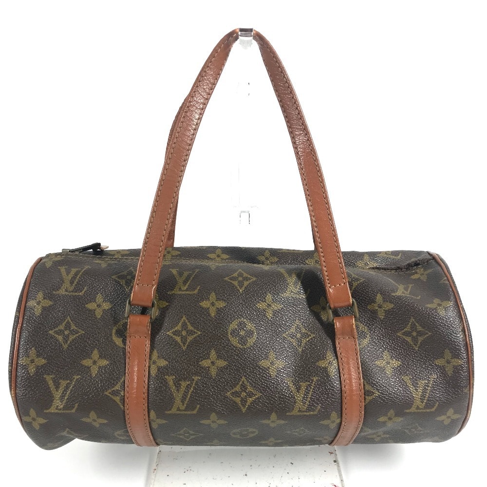 ルイヴィトン LOUIS VUITTON パピヨン30 パピヨン 30 M51365 モノグラム 旧型 肩掛け ショルダーバッグ 筒形 ハンドバッグ モノグラムキャンバス ブラウン