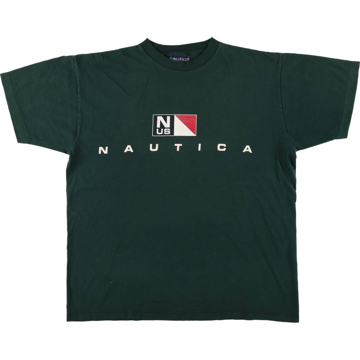 古着 90年代 ノーティカ NAUTICA 半袖 プリントTシャツ USA製 メンズM相当 ヴィンテージ/eaa579599