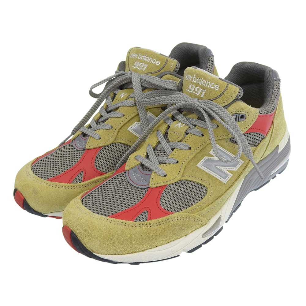 ニューバランス 美品 UK製 スニーカー シューズ メンズ セロリ 8 1/2 M991LD1 8 1/2(UK)