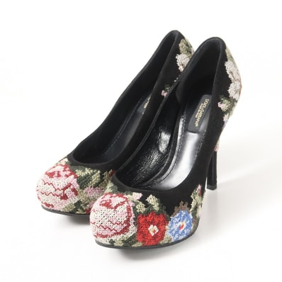 DOLCE&GABBANA ドルチェアンドガッバーナ パンプス サイズ35 靴 プラットフォーム イタリア製 ブランド古着【中古】20251124/RA6418