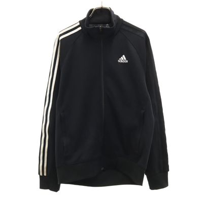adidas アディダス トラックジャケット S ブラック ジャージ