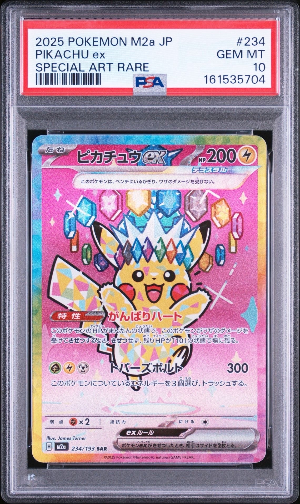ピカチュウ : プロモ [SVP EN 085](「ゴッホ展」 プロモーションカード