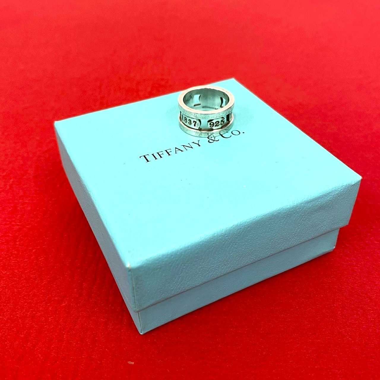 TIFFANY&Co. ティファニー 1837 エレメント リング シルバー925 リング・指輪 9号 シルバー
 26544