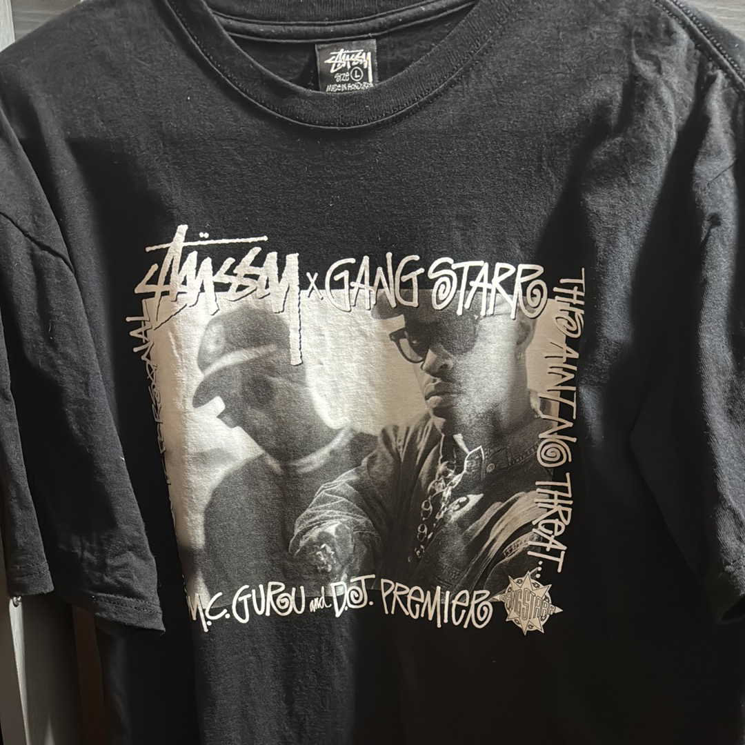 Stussy x Gang Starr Take It Personal Tee "Black"