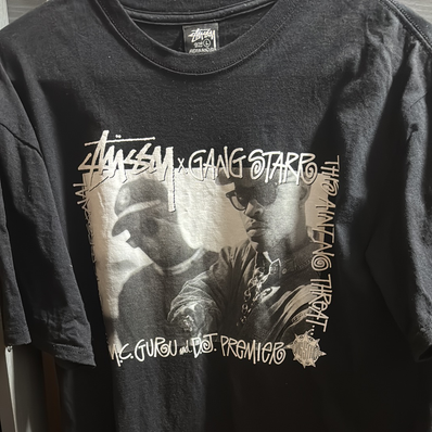 Stussy x Gang Starr Take It Personal Tee "Black"