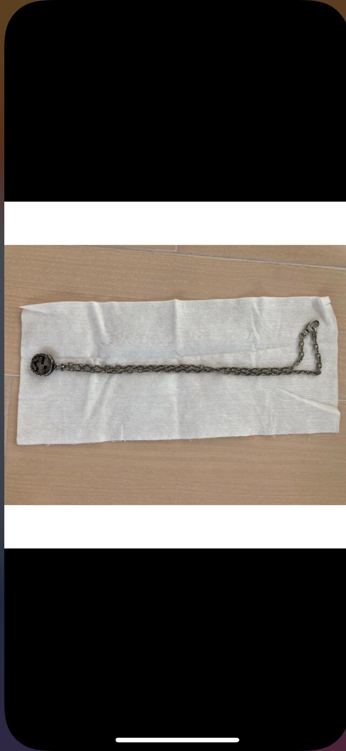 GUCCI Interlocking G Pendant Necklace