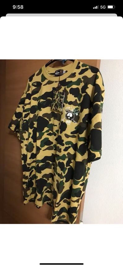 STUSSY×A BATHING APE30周年記念1stカモスカル/ステューシ