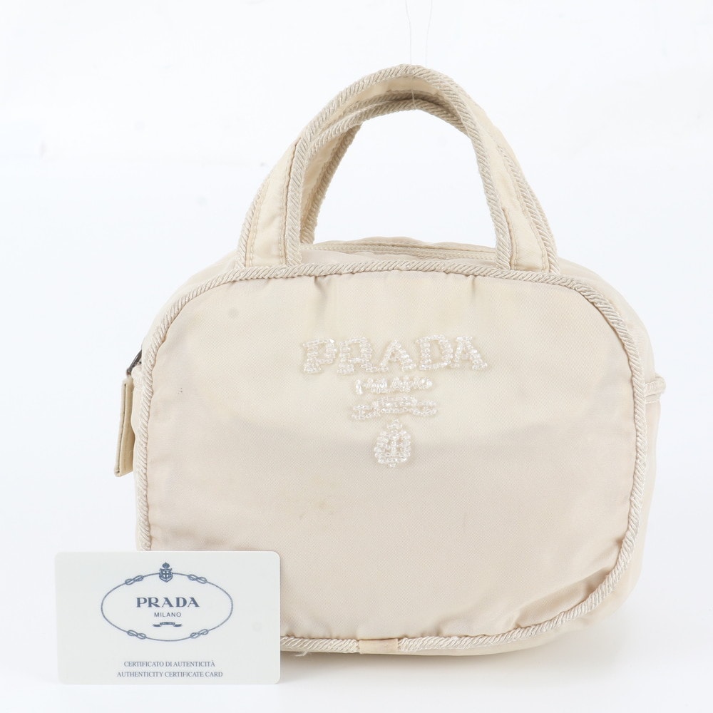 ■美品 プラダ テスート ナイロン B5458 ハンドバッグ