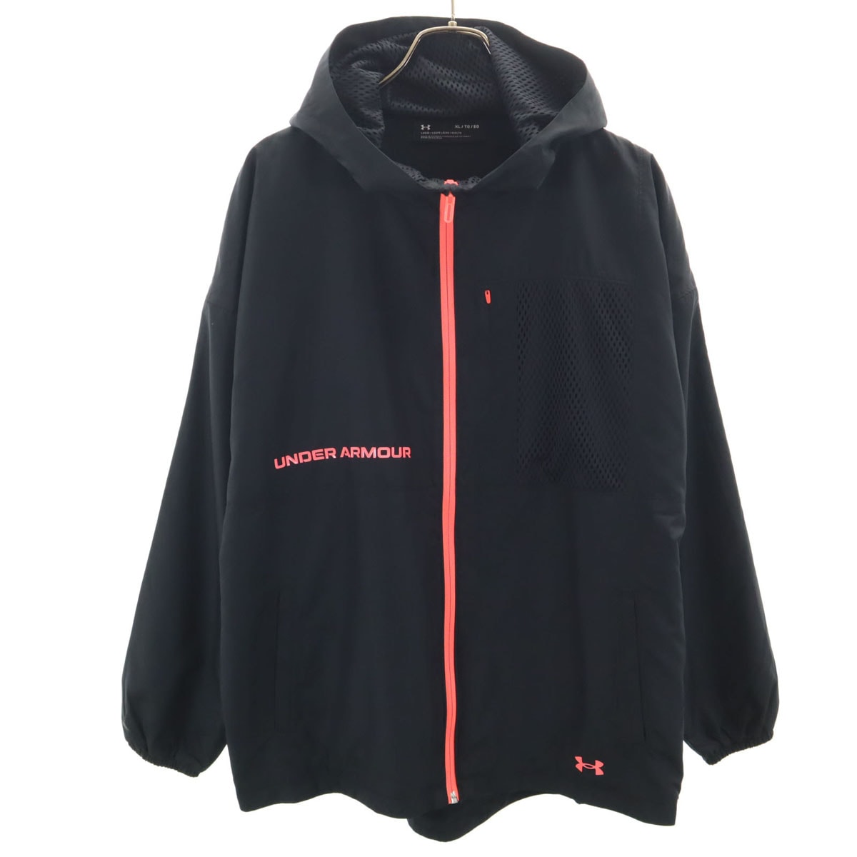 UNDER ARMOUR アンダーアーマー ジップジャケット XL ブラック
