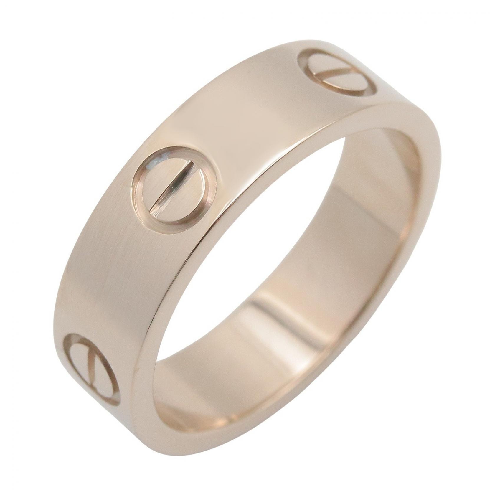 カルティエ CARTIER ラブリング リング・指輪 ジュエリー K18WG(ホワイトゴールド) メンズ レディース シルバー系 B4084700 【中古】