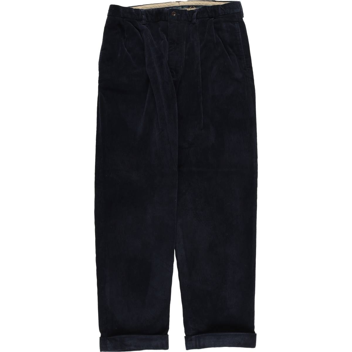 古着 ラルフローレン Ralph Lauren Polo by Ralph Lauren 太畝 ツータック コーデュロイパンツ メンズw36相当/eaa459789