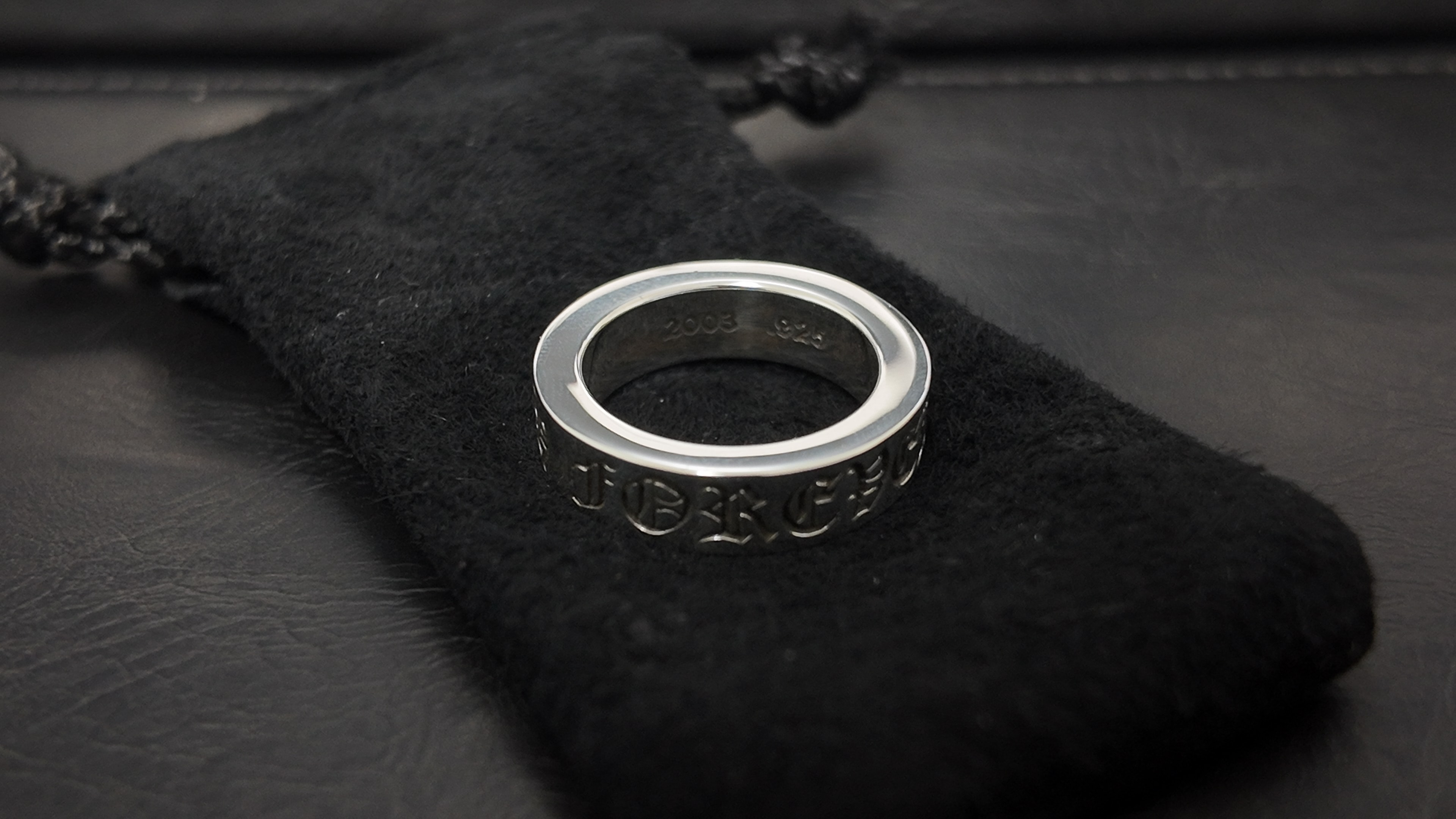 クロムハーツ スペーサーリング 6mm CH フォーエバー "シルバー"