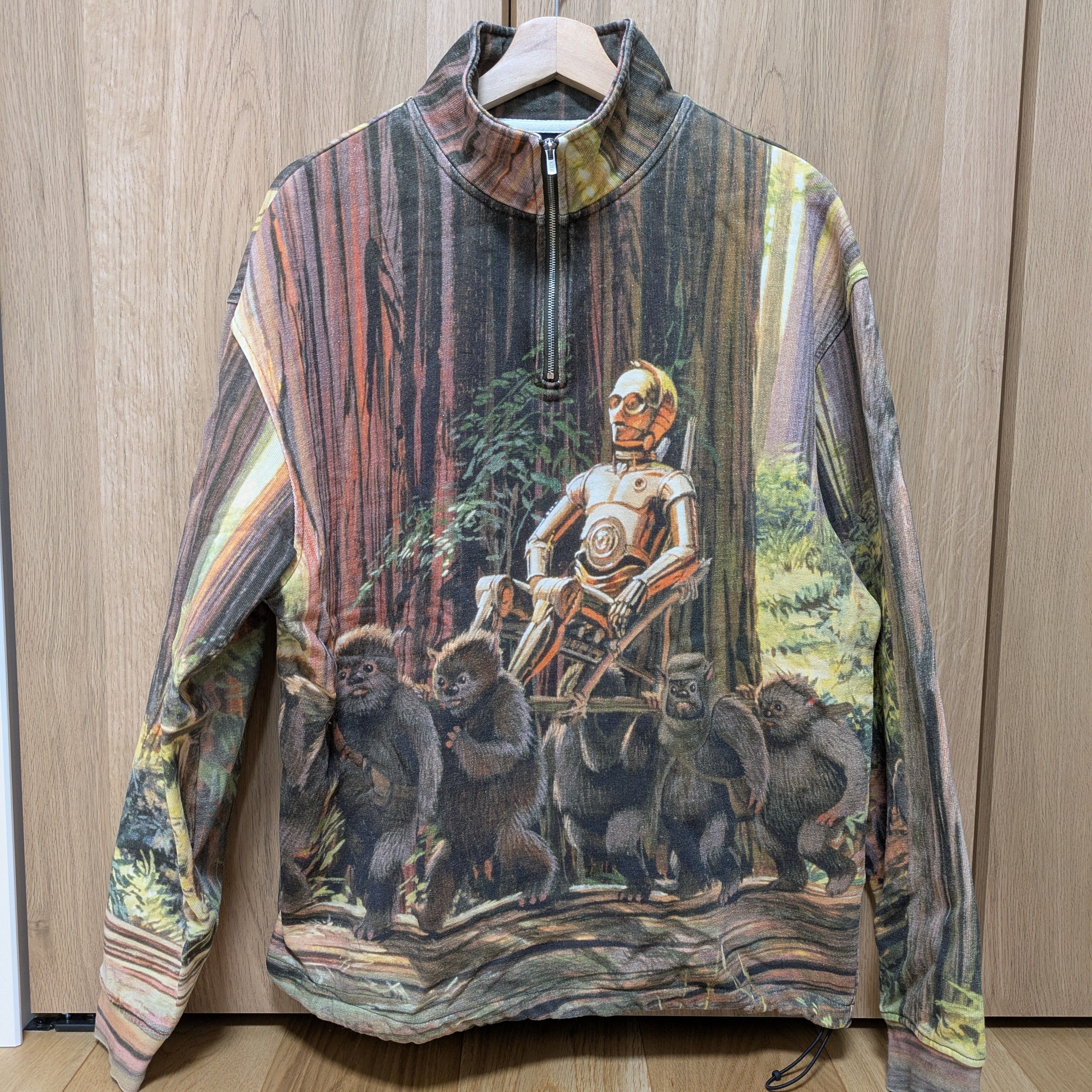 Kith x STAR WARS King C-3PO Quarter Zip "Terra"