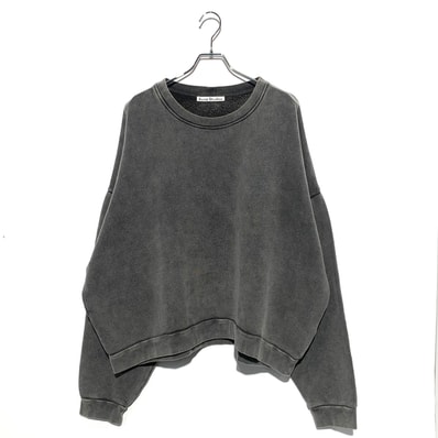 Acne Studios Logo Patch Sweatshirt "Fadded Black"