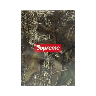 新品未使用 Supreme シュプリーム Camo Playing Cards カーキ ペーパー トランプ カードゲーム 604448 【中古】