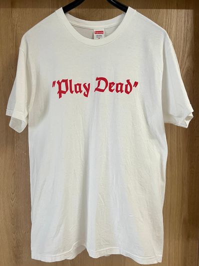 Supreme Play Dead Tee "White"
