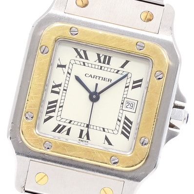 カルティエ サントスガルベ LM 81036283 メンズ 【中古】