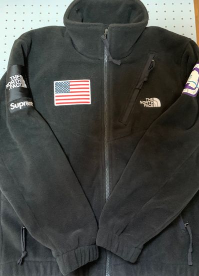 Supreme x The North Face Polartec Fleece Jacket "Black"