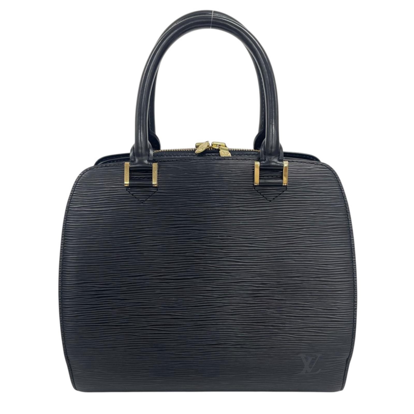 ルイヴィトン ポンヌフ エピ ハンドバッグ エピレザー M52052 ブラック レディース LOUIS VUITTON  中古