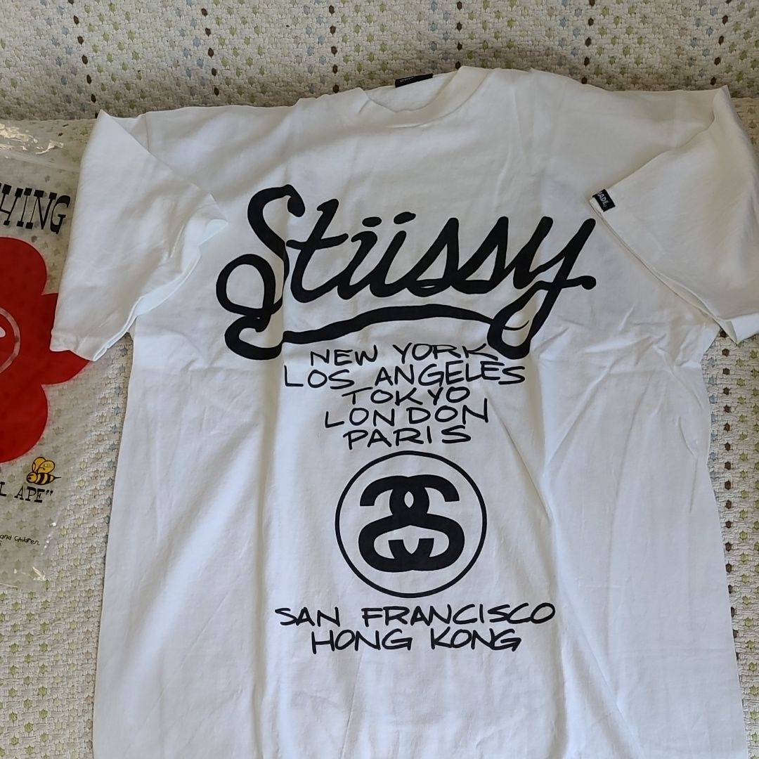 Stussy ワールドツアー?Tシャツ