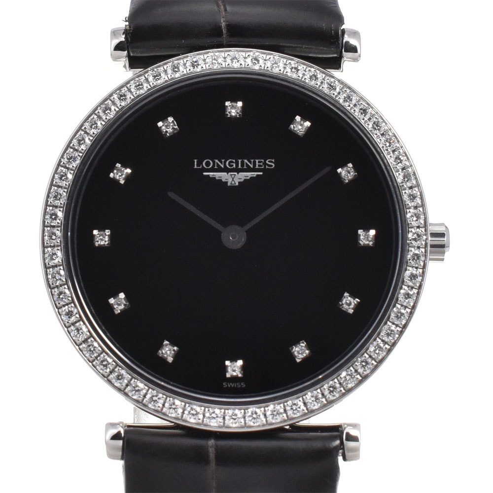 ロンジン LONGINES L4.513.0.58.6 ラ グラン クラシック クォーツ レディース 美品 箱・保証書付き Q#146199