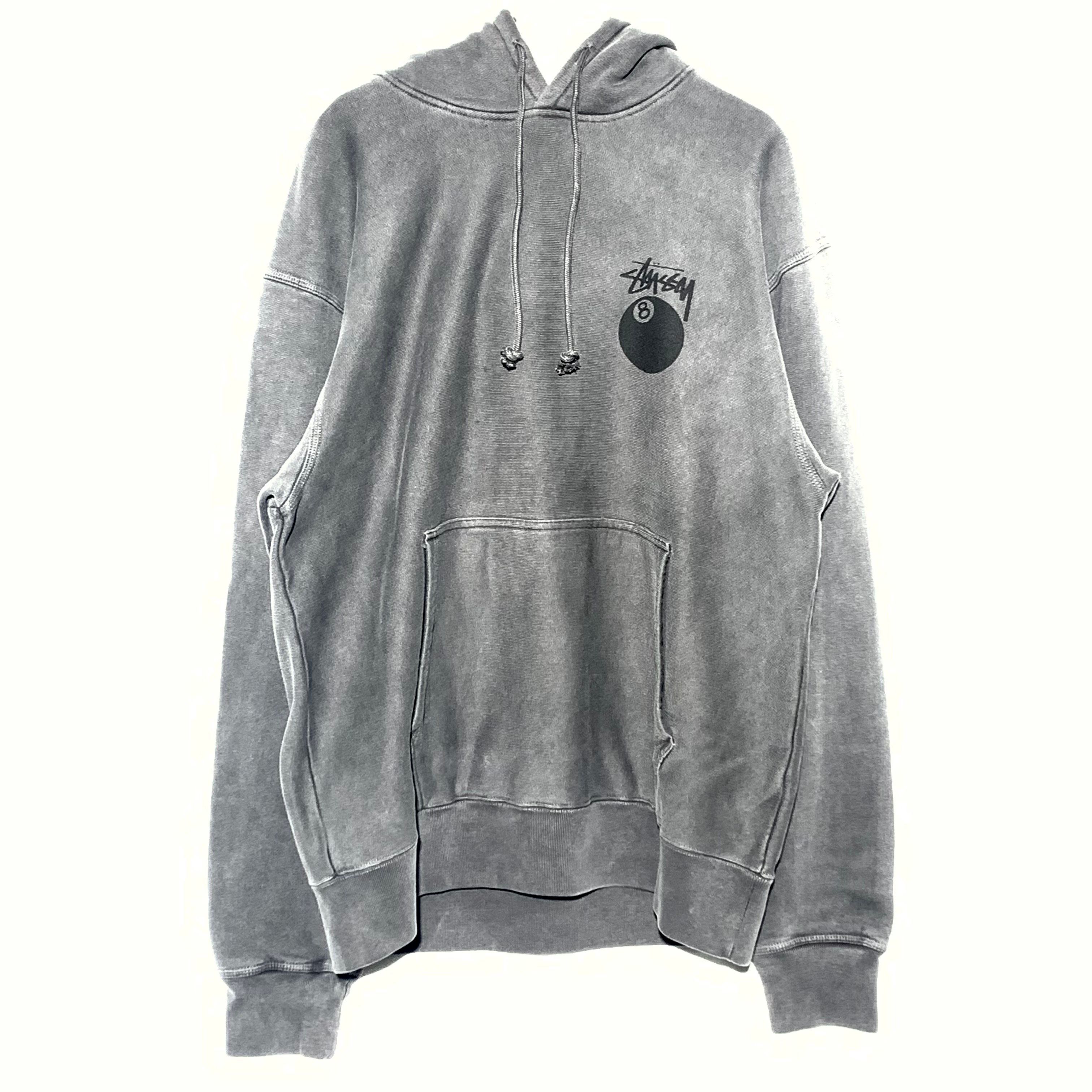 Stussy 8 Ball Pigment Dyed Hoodie "Black" (FA24)