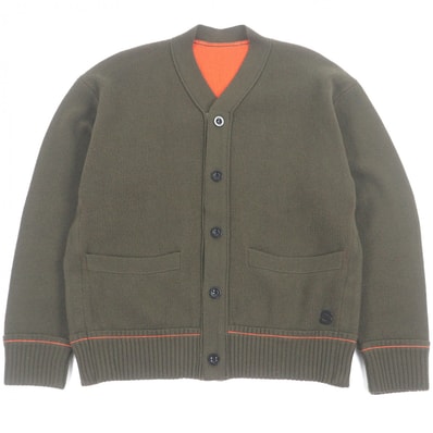美品 サカイ カーディガン カーキ メンズ 1 22-02859M